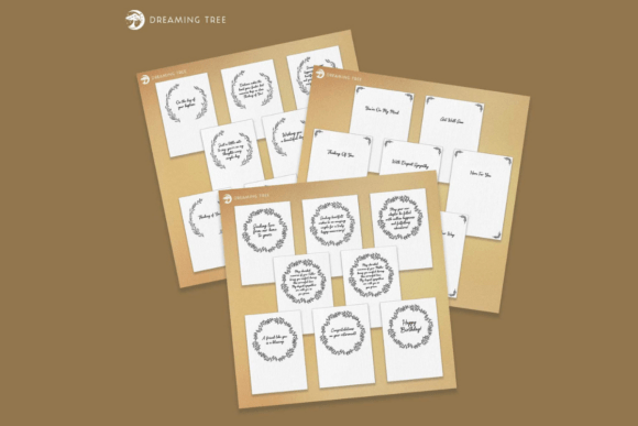 3D SVG Flourish Inserts for Anniversaries