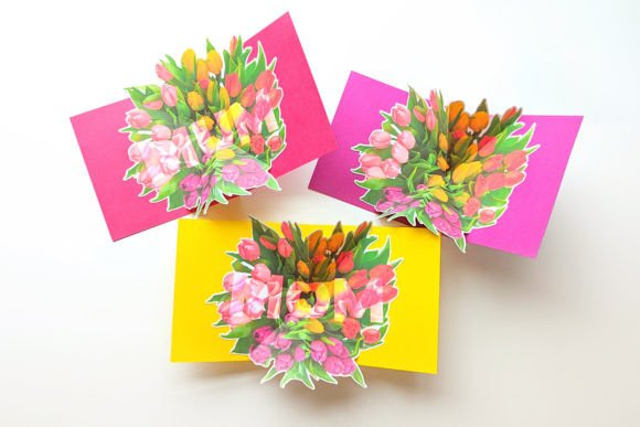 3D SVG Paper Flowers: Mom Bouquet Card Review
