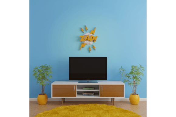 3D SVG ZAP: Entertainment Branding