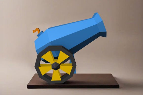 DIY Cannon Favor: 3D SVG Paper Sculptures Review