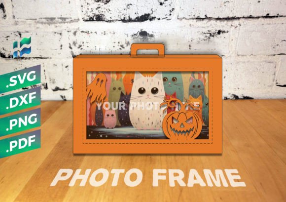 Halloween 3D SVG Shadow Boxes for Photo Frames