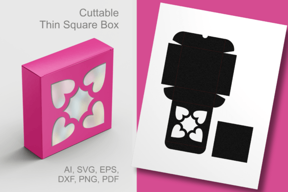 Hearts As Square 3D SVG Shapes Review