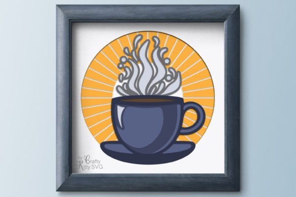 Laser Cutting Shadow Boxes: Coffee SVG Review