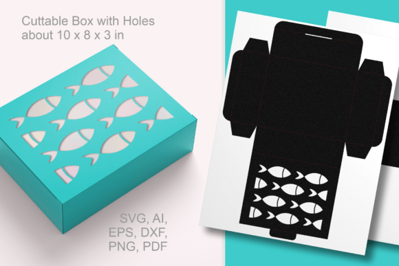 Review: Small Fish Holes Rectangular Favor Box Design