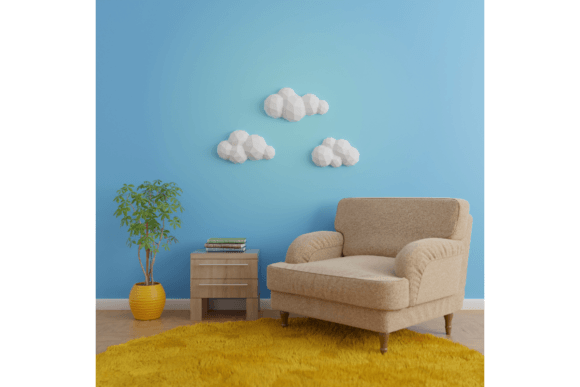 Reviewing 3D Papercraft Clouds for Embroidery