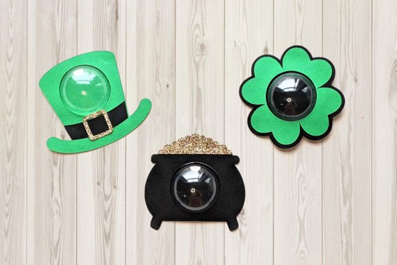 St Patrick's Day Candy Dome Holders: 3D SVG Shapes Review